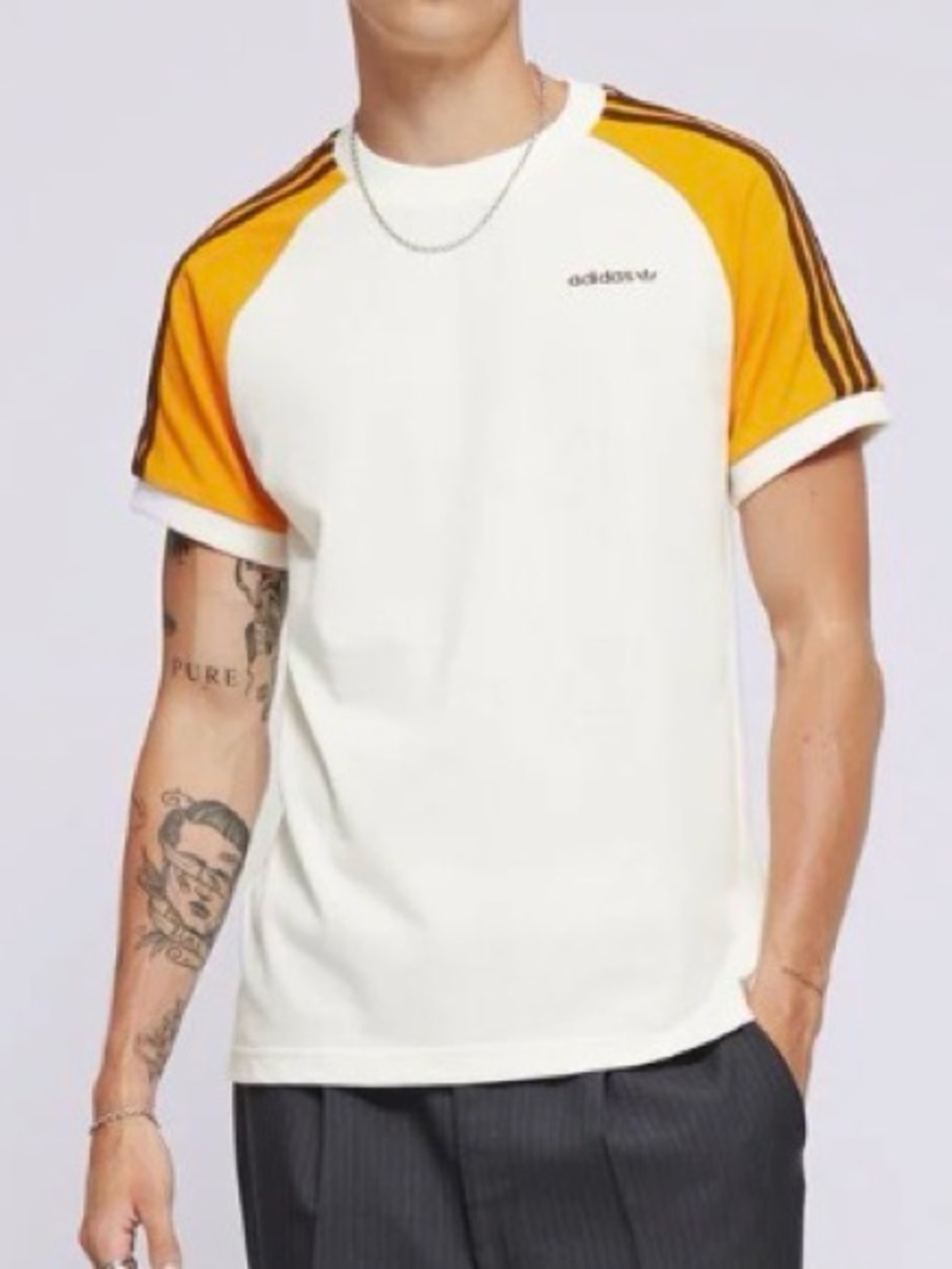 NWT adidas originals '80s Premium 3-Stripes T-Shirt Small